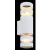 Illuminazione Globo Lighting Hayes Applique Bianco, 2-Luci
