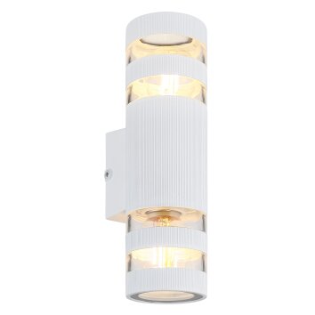Illuminazione Globo Lighting Hayes Applique Bianco, 2-Luci