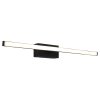 Illuminazione Globo Lighting Bennett Applique LED Nero, 1-Luce