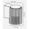 Nordlux MATR Applique da esterno Nero, 1-Luce