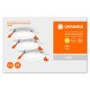 LEDVANCE DOWNLIGHT SLIM Lampada da incasso Bianco, 3-Luci
