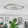 Simonstorp Plafoniera, Panel LED Argento, Bianco, 1-Luce