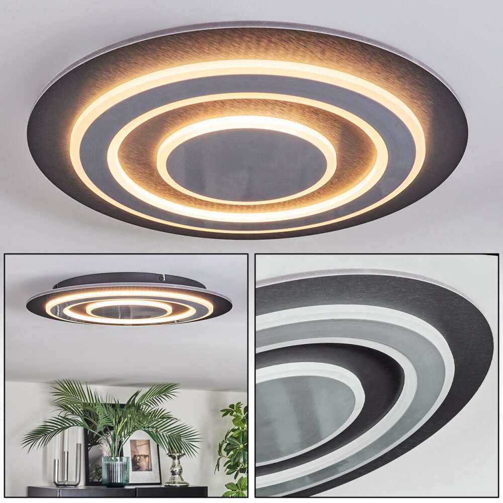 Lidor Plafoniera LED Nero, 1-Luce main product photo