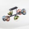 Gastor Plafoniera, Lampada a sfera Blu, Verde, Chiaro, Ramato, 6-Luci