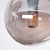Chehalis Plafoniera, Lampada a sfera Grigio fumo, 5-Luci