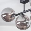 Chehalis Plafoniera, Lampada a sfera Grigio fumo, 5-Luci