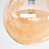 Chehalis Plafoniera, Lampada a sfera Ambrato, 5-Luci