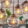 Koyoto Plafoniera, Lampada a sfera Chiaro, Grigio fumo, 5-Luci