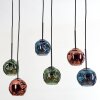 Ripoll Lampadario a sospensione, Lampada a sfera, Lampada a sospensione Blu, Verde, Ramato, 6-Luci