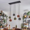 Ripoll Lampadario a sospensione, Lampada a sfera, Lampada a sospensione Blu, Verde, Ramato, 6-Luci