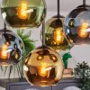 Koyoto Plafoniera, Lampada a sfera Blu, Oro, Verde, 5-Luci