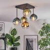 Koyoto Plafoniera, Lampada a sfera Blu, Oro, Verde, Chiaro, 5-Luci