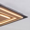 Lidor Plafoniera LED Nero, 1-Luce