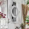 Lidor Applique LED Nero, 1-Luce
