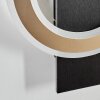 Lidor Applique LED Nero, 1-Luce