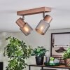 Medelim Plafoniera, Faretto da soffitto Bronzo, 2-Luci