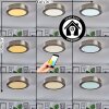 Omaro Plafoniera, Panel LED Nichel opaco, 1-Luce, Cambia colore
