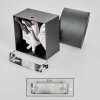 Narel Plafoniera, Faretto da soffitto LED Nero, 1-Luce