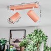 Javel Plafoniera, Faretto da soffitto Fucsia, Bianco, 2-Luci