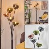 Gastor Lampada a sfera, Lampada da terra Blu, Verde, Chiaro, Ramato, 5-Luci