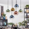 Koyoto Lampadario a sospensione, Lampada a sfera, Lampada a sospensione Blu, Oro, Verde, Chiaro, Ramato, 6-Luci Koyoto Lampadario a sospensione, Lampada a sfera, Lampada a sospensione Blu, Oro, Verde, Chiaro, Ramato, 6-Luci