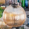 Koyoto Lampadario a sospensione, Lampada a sfera, Lampada a sospensione Ambrato, 6-Luci