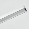 Orina Plafoniera LED Argento, 1-Luce