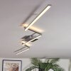 Orina Plafoniera LED Argento, 1-Luce