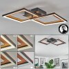 Binor Plafoniera LED Écru, Nero, 1-Luce
