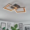 Binor Plafoniera LED Écru, Nero, 1-Luce