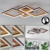 Binor Plafoniera LED Écru, Nero, 1-Luce