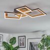 Binor Plafoniera LED Écru, Nero, 1-Luce