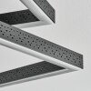 Brilo Plafoniera LED Nero, 1-Luce