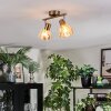 Saire Plafoniera, Faretto da soffitto Cromo, Ottone, 2-Luci
