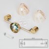 Saire Plafoniera, Faretto da soffitto Cromo, Ottone, 2-Luci