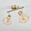 Saire Plafoniera, Faretto da soffitto Cromo, Ottone, 2-Luci