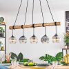 Koyoto Lampadario a sospensione, Lampada a sfera, Lampada a sospensione Écru, Nero, 5-Luci
