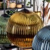 Koyoto Lampadario a sospensione, Lampada a sfera, Lampada a sospensione Blu, Oro, Verde, Ramato, 6-Luci