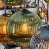 Koyoto Lampadario a sospensione, Lampada a sfera, Lampada a sospensione Blu, Oro, Verde, 6-Luci