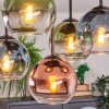 Koyoto Plafoniera, Lampada a sfera Blu, Verde, Chiaro, Ramato, 5-Luci