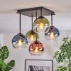 Koyoto Plafoniera, Lampada a sfera Blu, Verde, Chiaro, Ramato, 5-Luci