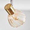 Saire Plafoniera, Faretto da soffitto Cromo, Ottone, 3-Luci