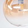 Chehalis Plafoniera, Lampada a sfera Ambrato, Chiaro, 5-Luci