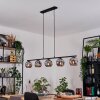 Ripoll Lampadario a sospensione, Lampada a sfera, Lampada a sospensione Grigio fumo, 5-Luci