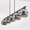 Ripoll Lampadario a sospensione, Lampada a sfera, Lampada a sospensione Grigio fumo, 5-Luci