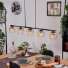 Ripoll Lampadario a sospensione, Lampada a sfera, Lampada a sospensione Ambrato, Chiaro, 5-Luci