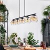Ripoll Lampadario a sospensione, Lampada a sfera, Lampada a sospensione Ambrato, Chiaro, 5-Luci