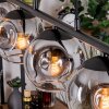 Ripoll Lampadario a sospensione, Lampada a sfera, Lampada a sospensione Chiaro, Grigio fumo, 5-Luci