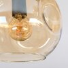 Ripoll Plafoniera, Lampada a sfera Ambrato, 5-Luci