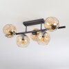 Ripoll Plafoniera, Lampada a sfera Ambrato, 5-Luci